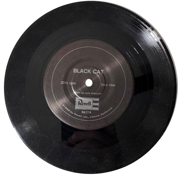 Revell Black Cat South Pacific Bound 33-1/3 Vinyl 7" Record 1969 87-8427-B - Picture 3 of 9